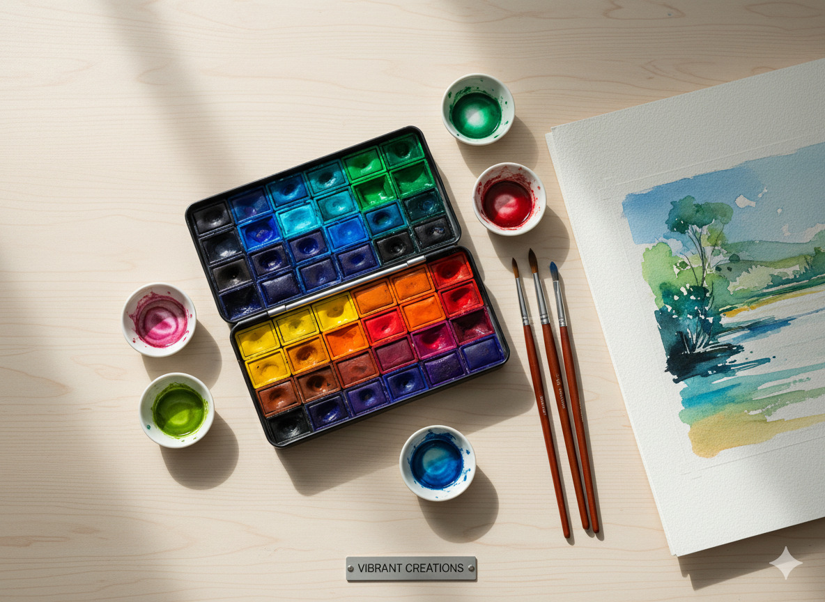 Professional Watercolor Paints